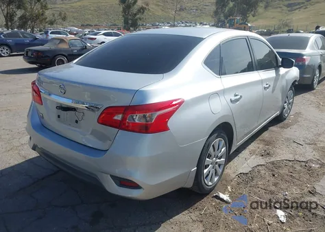 2016 Nissan Sentra S из США, поврежденный, VIN 3N1AB7AP4GY336496